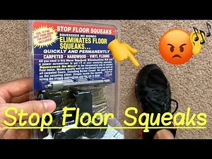 ✅Squeaky Floor Fix | Stop the Creaking Under Carpet, Wood, and Vinyl Floor Boards Quick Review