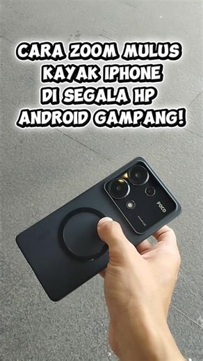 How to Zoom Smoothly Like an iPhone, Easily on Any Android Phone! #iphone #android #smartphone #c...