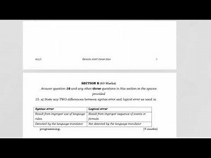 KCSE 2026 Computer Studies Paper 1 High Quality Predictor