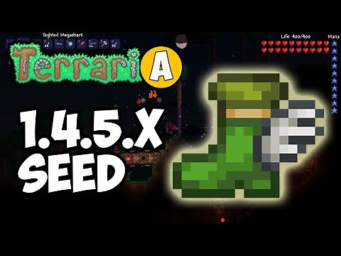 Terraria how to get HERMES BOOTS fast (NEW SEED for 1.4.5.6) (2026)