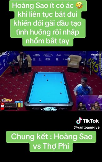 Billiard Match: Hoàng Sao vs. Lin Sung Han