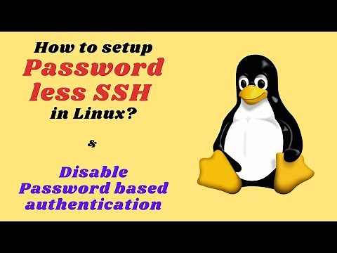 How to set up Passwordless SSH access on a Linux server & disable password authentication