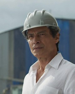 Miguel, personagem de Luiz Carlos Vasconcelos, é dono de uma das maiores mineradoras do país, a KM, responsável por toda a operação ilegal de garimpos em Cari – AM. #Aruanas | TV Globo