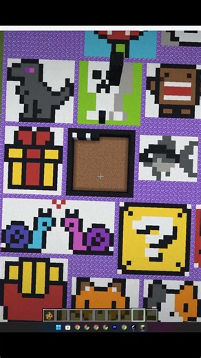 Satisfying Sand Art In Minecraft ! snow #shorts #gaming #minecraft