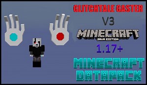 Glitchtale Gaster Minecraft Datapack V3 Minecraft Data Pack