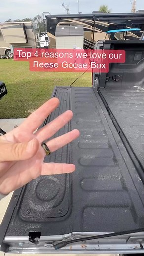 5.8K views · 24 reactions | We love our @reeseproducts 20K Goose Box! Most of all we love having all of our bed space and the very limited chucking gives us such an amazing ride. Follow for more RV life! #fifthwheel #goosebox #rv #travelfamily | Interstate Ingrams | Facebook