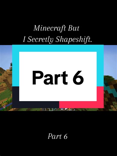 Follow for more 😊 Minecraft But I Secretly Shapeshift. #Minecraft #fyp #minecraft #pickax #villager