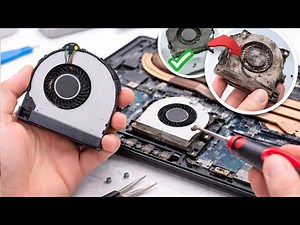 Replacing a Laptop Fan