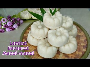 Super Soft Steamed Javanese Apem and Menul-menul | Traditional Snacks