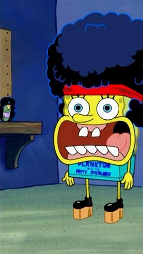 spongebob doing the most for no reason 🤣