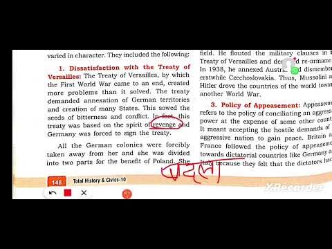 ICSE Class 10 history chapter 12 the second World war