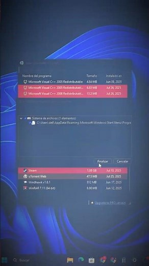 cómo desinstalar programas en windows 11 en 2025 #windows #pc #tecnologia #software #programas