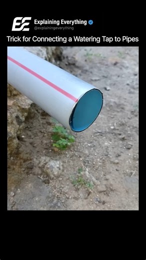 rahulyadav | Explaining Everythinng on Instagram: "Standard threaded fittings often fail on smooth plastic, leading to persistent leaks under pressure. This is the Thermal Compression Interface, a clever plumbing hack that creates a permanent, watertight bond between a brass tap and a PVC or PEX line. The critical step is the controlled polymer expansion. By gently heating the end of the plastic pipe until it reaches a malleable state, you can thread the tap directly into the softened material. 
