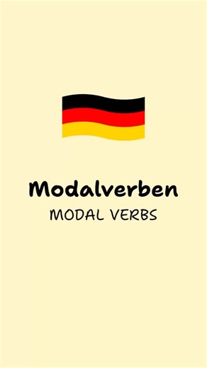 Transform Your German Skills: Understanding Modal Verbs Made Easy!!!