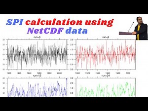 Calculate SPI using NetCDF data and draw temporal plot in NCL | Drought monitoring