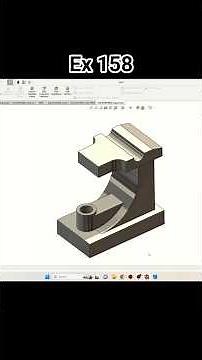 SolidWorks Tutorial! Exercise158 for beginners