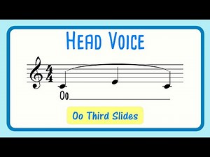 Head Voice Vocal Exercise | Oo Major 3rd Slides | MALE Voice