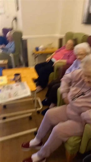Zumba with Paul and Basha today . Freda said it was more Rumba than Zumba. | The Laurels