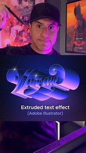 ZEET on Instagram: "Create this extruded text effect in Adobe Illustrator. . . . . . . #graphicdesign #graphicdesigndaily #adobeillustrator #adobeillustratortutorial graphic design tutorial #typography #posterdesign #hypebeast #logodesigner"