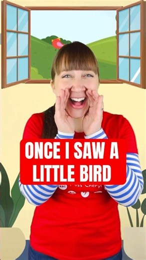 Once I Saw a Little Bird | Toddler & Preschool Movement Song 🎶