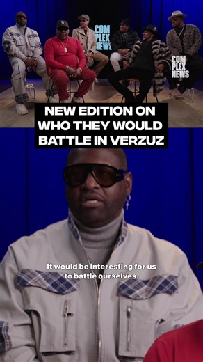 Wait, New Edition VERZUZ New Edition..? 👀 #NewEdition speaks on who they would battle with in @VERZUZ. Catch the legendary group on “The New Edition Way Tour” in 2026 alongside #BoyzIIMen and Toni Braxton, and shop New Edition on Complex at the LINK IN BIO 🔗