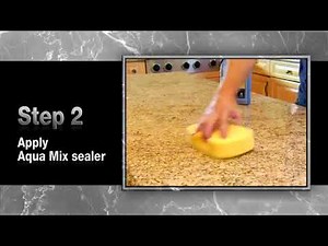 DIY How to apply Aqua Mix® Natural Stone Sealer