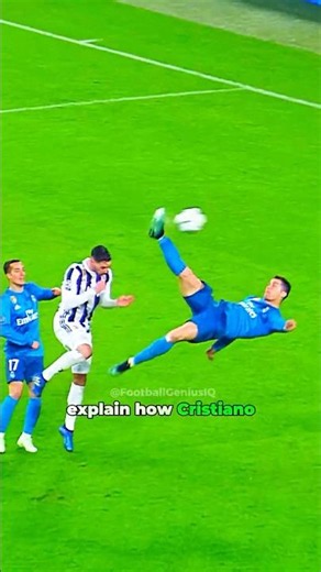How Ronaldo Scored The Greates Bicycle Kick Ever ⚽️🐐