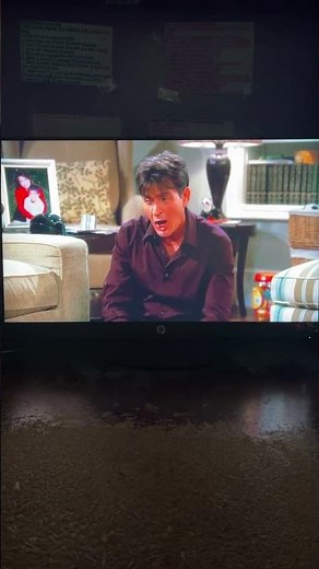 Charlie Harper Yawns