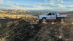 Fire burns 75 acres, destroys structure near Clarkston