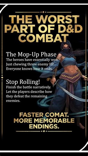 D&D Combat Tip: End the Mop-Up Phase