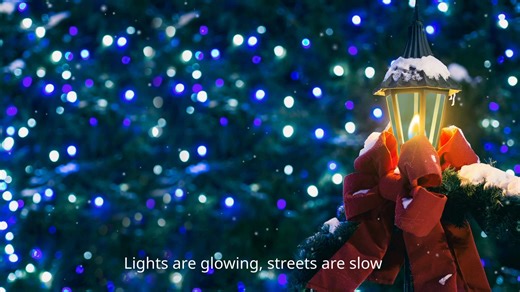  Just one small thing (a Christmas song for you) Lights are...