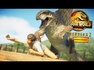 DIMETRODON SHOWCASE | All Skins, Animations & Breakout - Jurassic World Evolution 2 Dominion