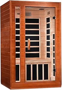 Dynamic Cardoba DYN-6203-01 Low EMF (Under 8 MG) FAR Infrared Sauna - Curb Side Delivery
