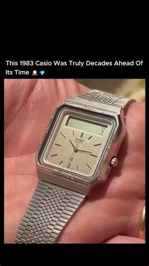This 1983 Casio Was Truly Decades Ahead Of Its Time 😍
