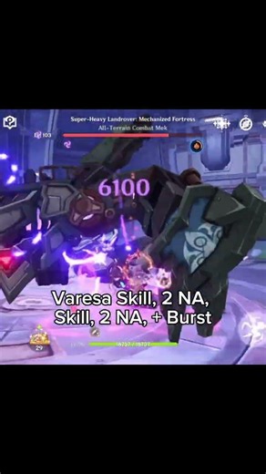 F2P Varesa team rotation guide!! #genshinimpact #genshin #genshinguide #hoyoverse #varesa