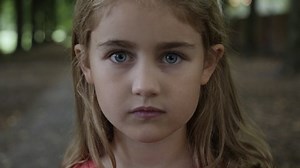 Portrait Little Child Girl Looking Camera Stock Footage Video (100% Royalty-free) 1057890076 | Shutterstock