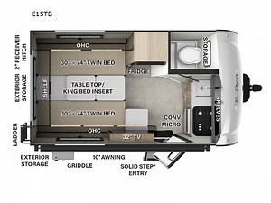 Forest River RV Flagstaff E-Pro E15TB Travel Trailer For Sale