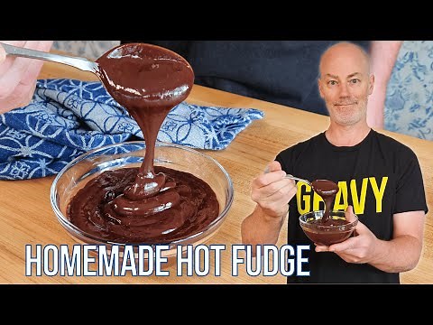 Hot Fudge | Homemade Hot Fudge | How to make Hot Fudge Sauce| Ice Cream Topping Sauce