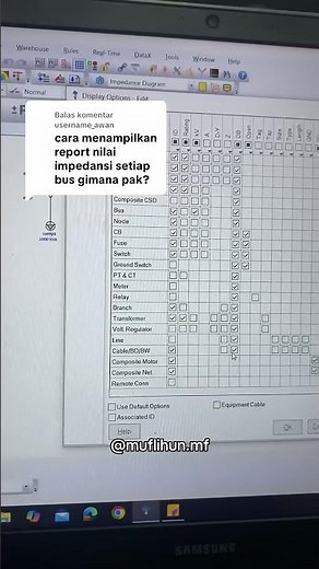 Cara menampilkan detail pada gambar kerja ETAP #ListrikSolid #Muflihun #Shorts #TeknikElektro #FYP