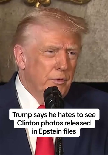 Trump Criticizes Release of Clinton Photos from Epstein Files