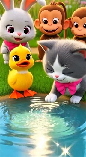 Super Cute Baby Animals Playing Together 🐶🐱 🐥 🐒 🐰| Funny & Adorable Moments #shorts #trending