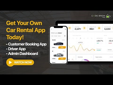 Create Your Own Car Rental App Today | Online Car Rental Software | Car Rental App Development