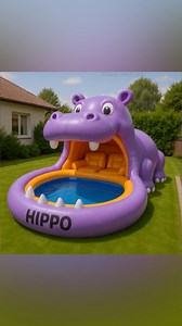 2.2M views · 17K reactions | Inflatable Hippo Pools!  | Home Decor Ideas | Facebook