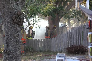 Propane Tank Explodes in Fire