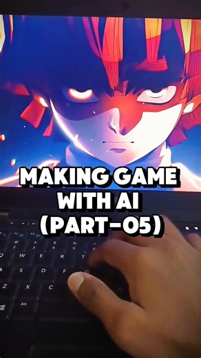Making GAME with AI Part-05 #gamingcommunity #chatgpt #tech #shorts