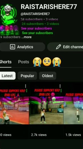Hello guys Mera 🥺 4th video hai please Support kro bhai log😭 #status #new #pleasesubscribe #support
