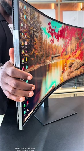 Redmi curved monitor • standing desk • workspace setup #gaming #setup #redmimonitor