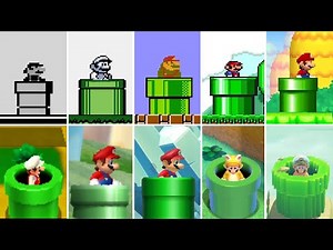 Evolution Of Super Mario Pipes (1985-2019)