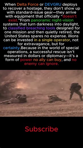 Why US Tier 1 Equipment is NOT FOR SALE —The "Ghost" Gear