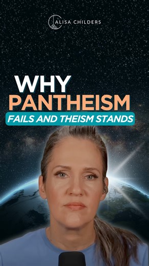 If pantheism is true, the universe would have to be eternal. To exist without a cause, but science proves the exact opposite. 🚀 Turn doubts into lasting confidence. Alisa Childers’ Another Gospel? Student Edition is now available! Drop LINK in the comments to watch the full conversation. 🎧 . . . #Christianity #Theism #Pantheism #Universe #Reality | Alisa Childers